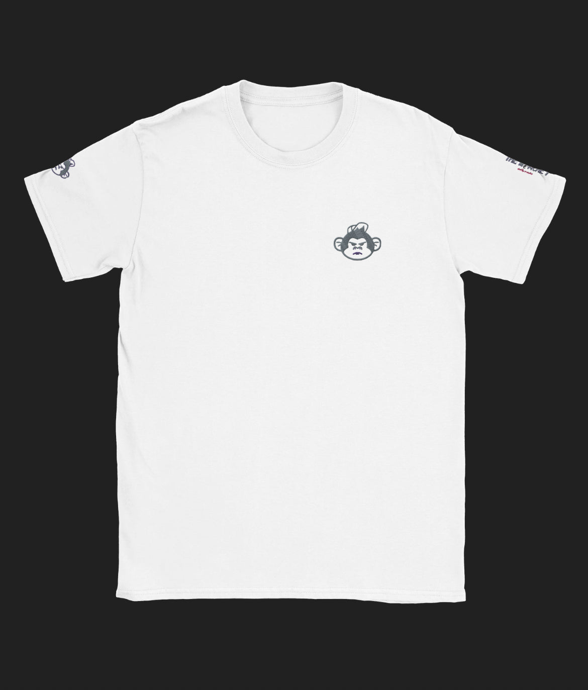 B.M.S THEMONCHEY White tee