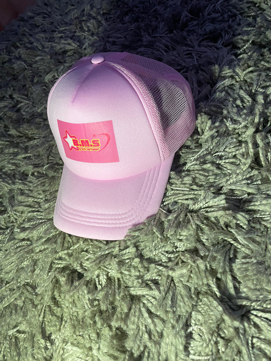 B.M.S pink Cap